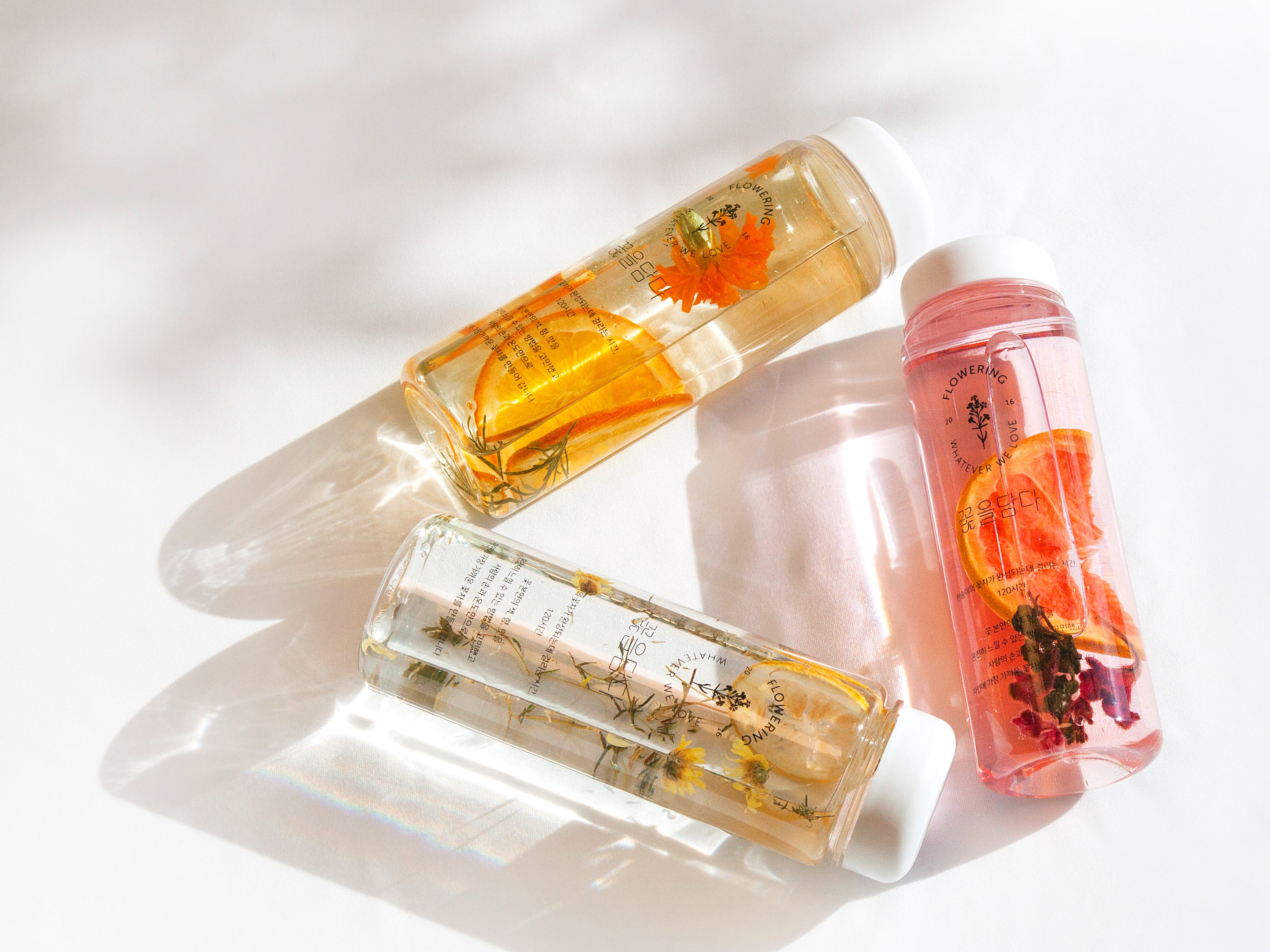 Fruit Flower Tea Refresh Flower Water KKOKDAM