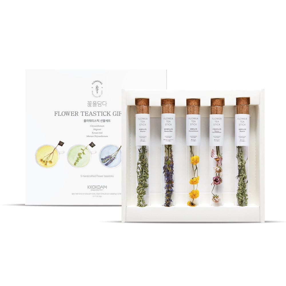 KKOKDAM Flower Tea Stick Assorted Flower Tea Stick Gift Set