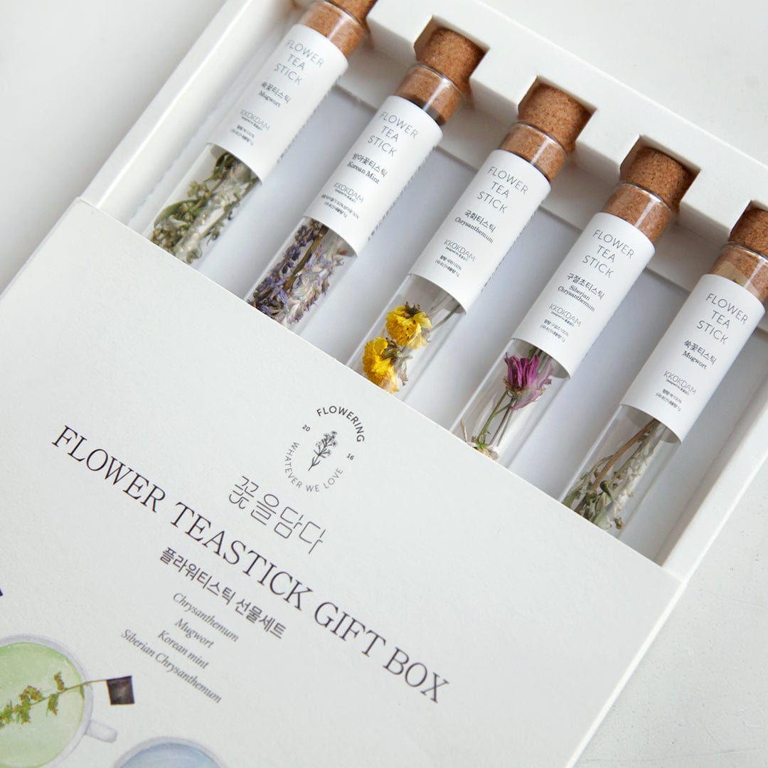 KKOKDAM Flower Tea Stick Assorted Flower Tea Stick Gift Set