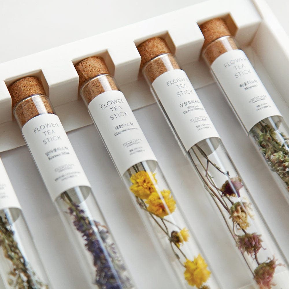 KKOKDAM Flower Tea Stick Assorted Flower Tea Stick Gift Set