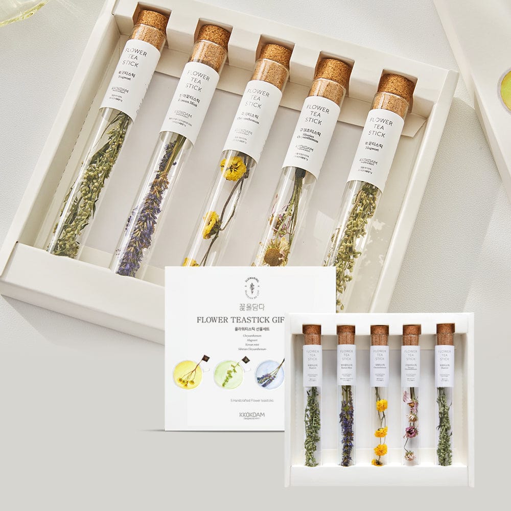 KKOKDAM Flower Tea Stick Assorted Flower Tea Stick Gift Set