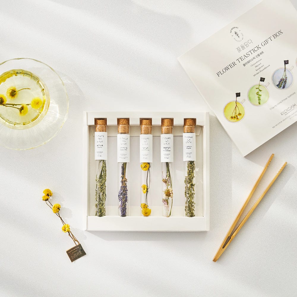 KKOKDAM Flower Tea Stick Assorted Flower Tea Stick Gift Set