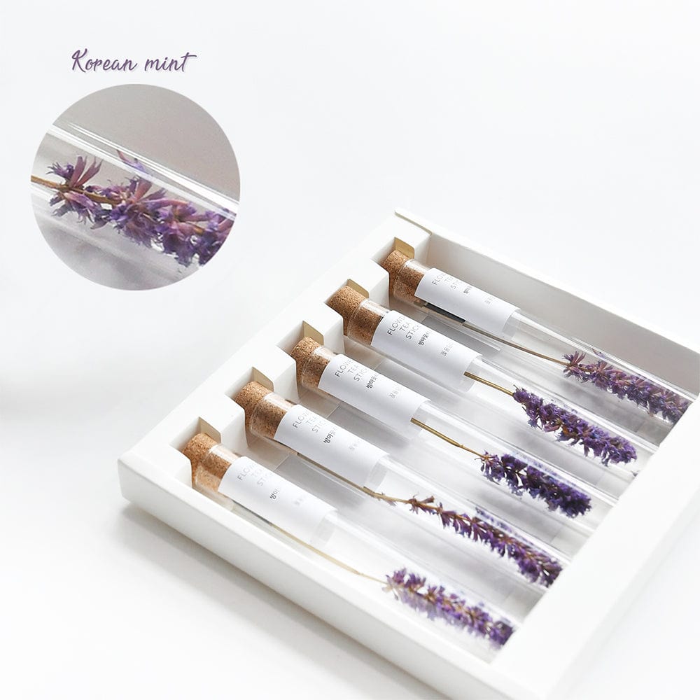 KKOKDAM Flower Tea Stick Korean Mint Flower Tea Stick Gift Set
