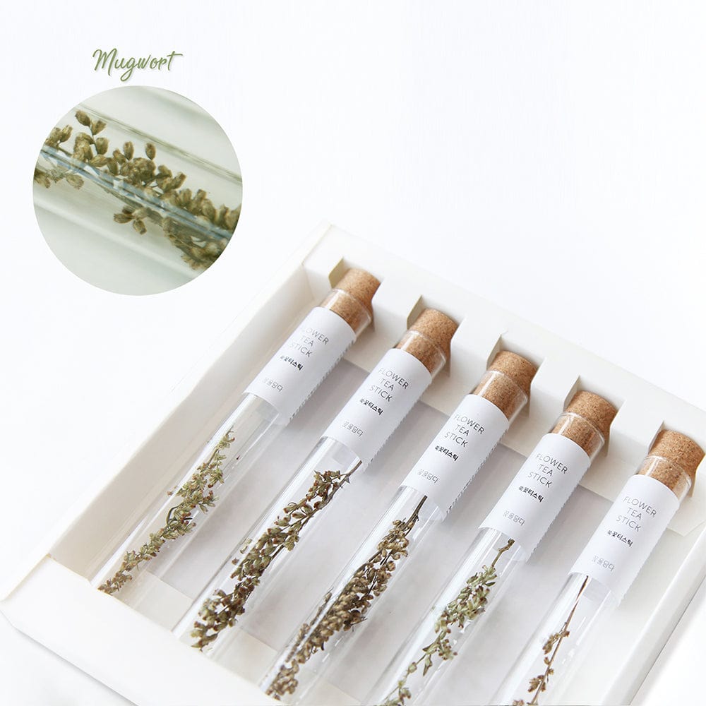 KKOKDAM Flower Tea Stick Mugwort Flower Tea Stick Gift Set