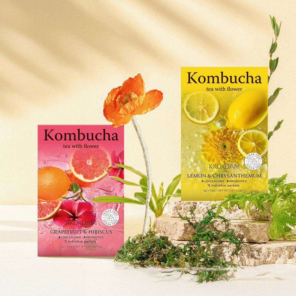 Flower Kombucha Tea 1Box(15 packets) – KKOKDAM