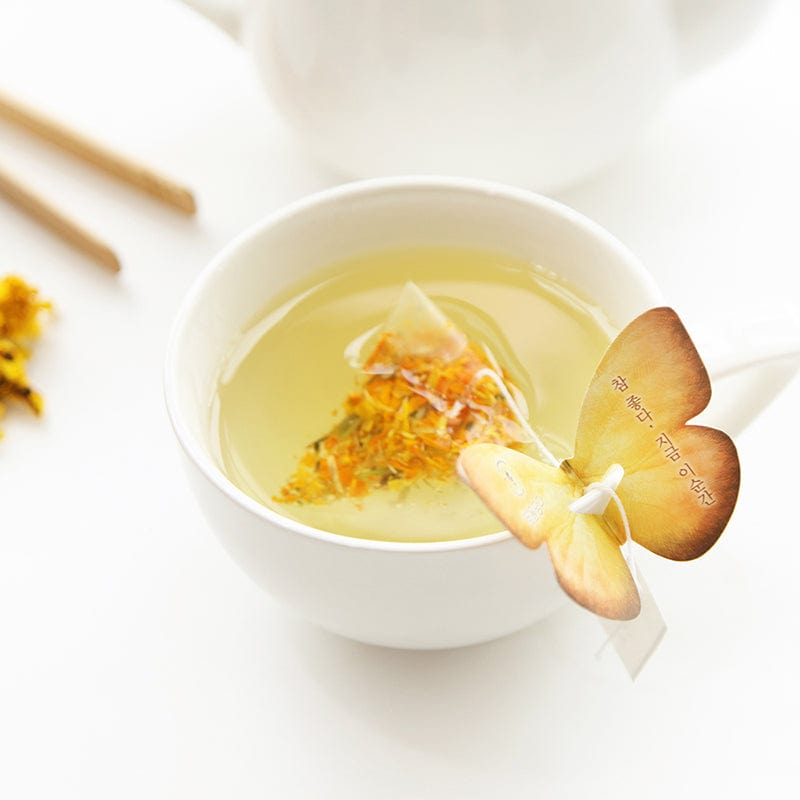 KKOKDAM Marigold Butterfly Tea Bag Pouch (10ea)