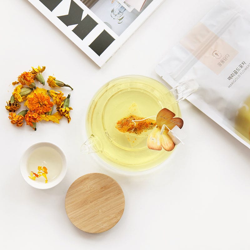KKOKDAM Marigold Butterfly Tea Bag Pouch (10ea)
