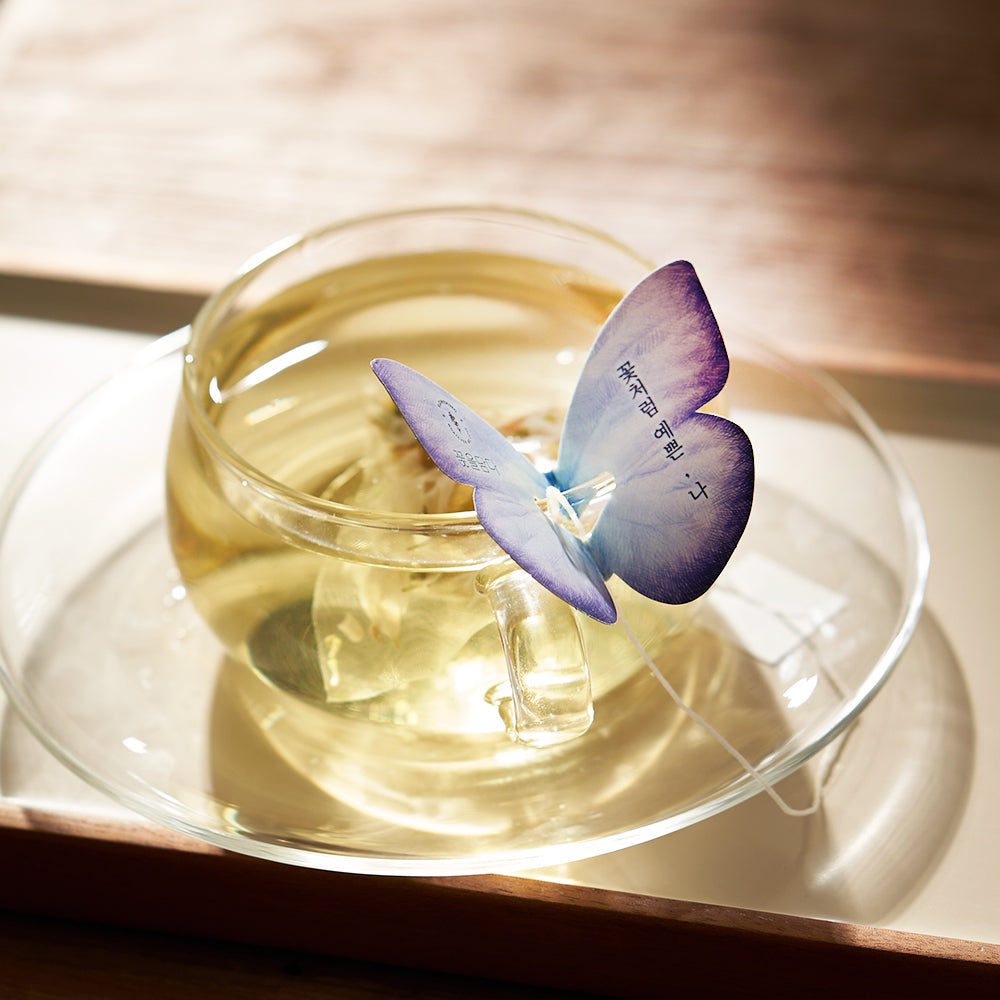 Butterfly teabag
