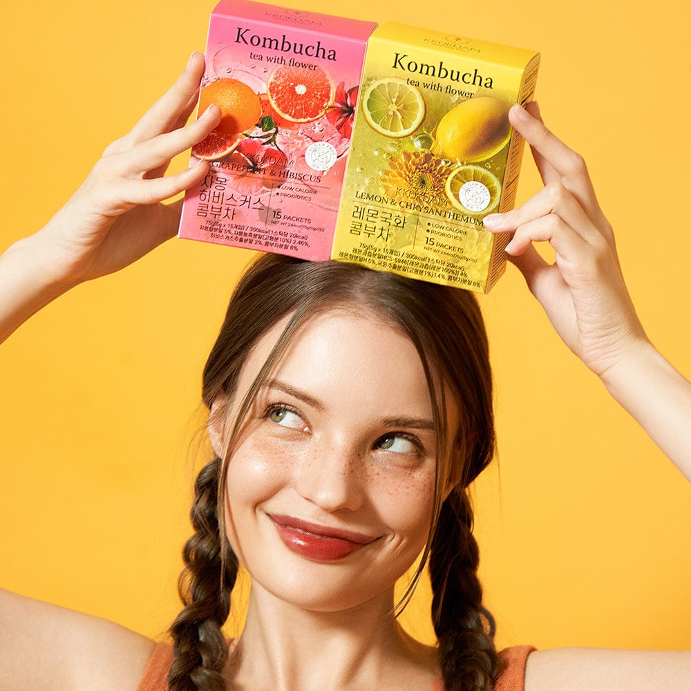 KKOKDAM [1+1 Event] Flower Kombucha Tea 2BOX(30packets)