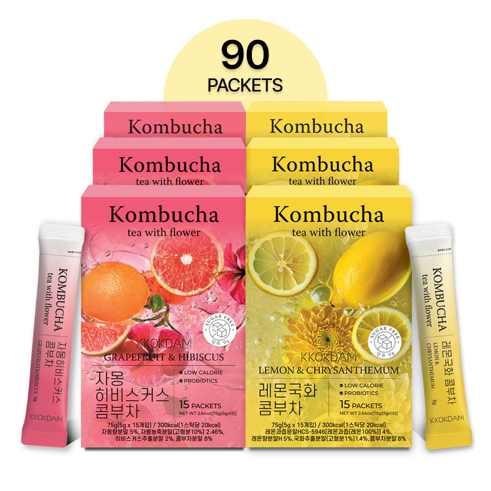 KKOKDAM [3+3 Event] Flower Kombucha 6BOX(90packets)