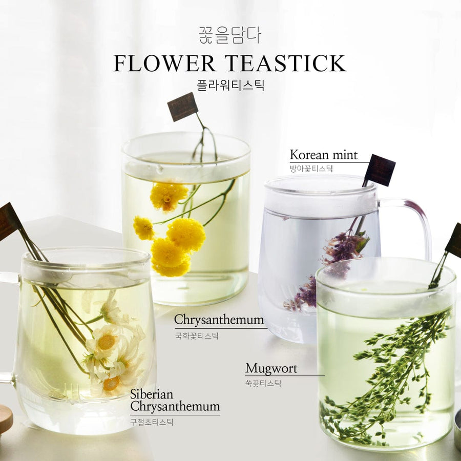 Combination Flower Teastick Gift Set (1 set = 5 sticks) – KKOKDAM