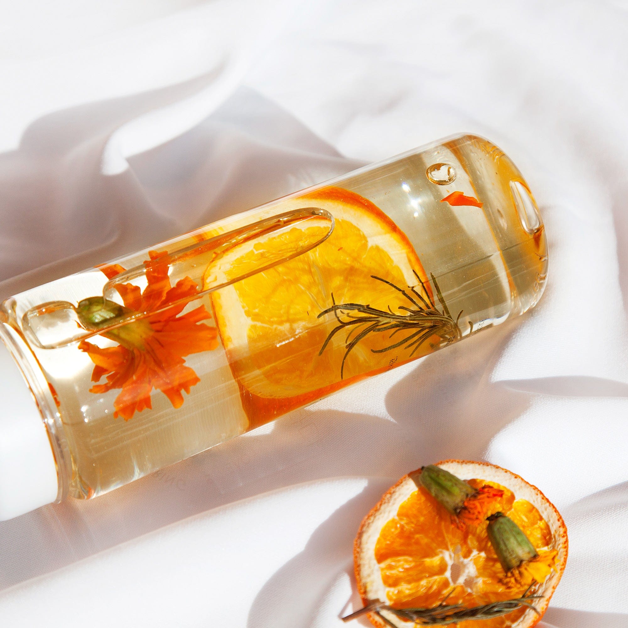 KKOKDAM Refresh Flower Water Fruit & Flower Tea (10ea) Box - Orange & Marigold