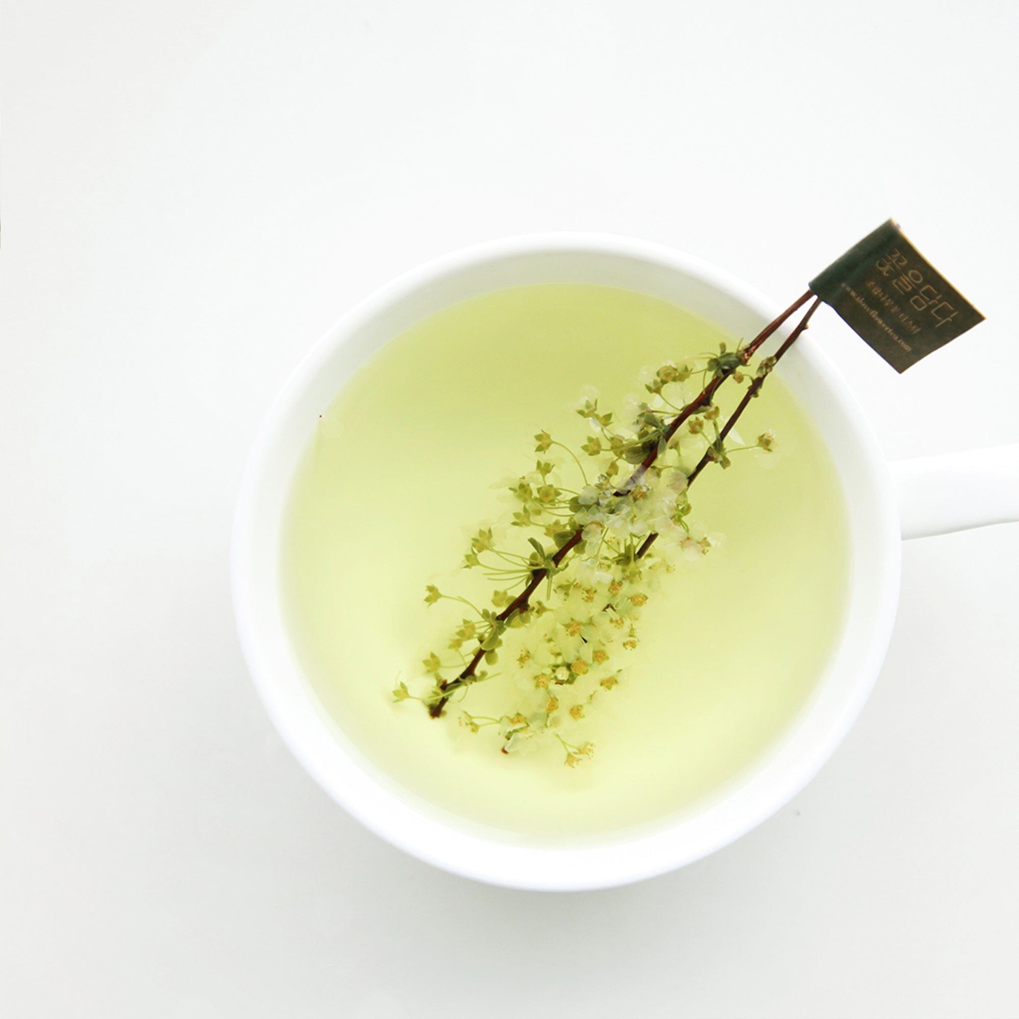 KKOKDAM Flower Tea Stick Bridal Wreath Spiraea Flower Tea Stick(20ea)